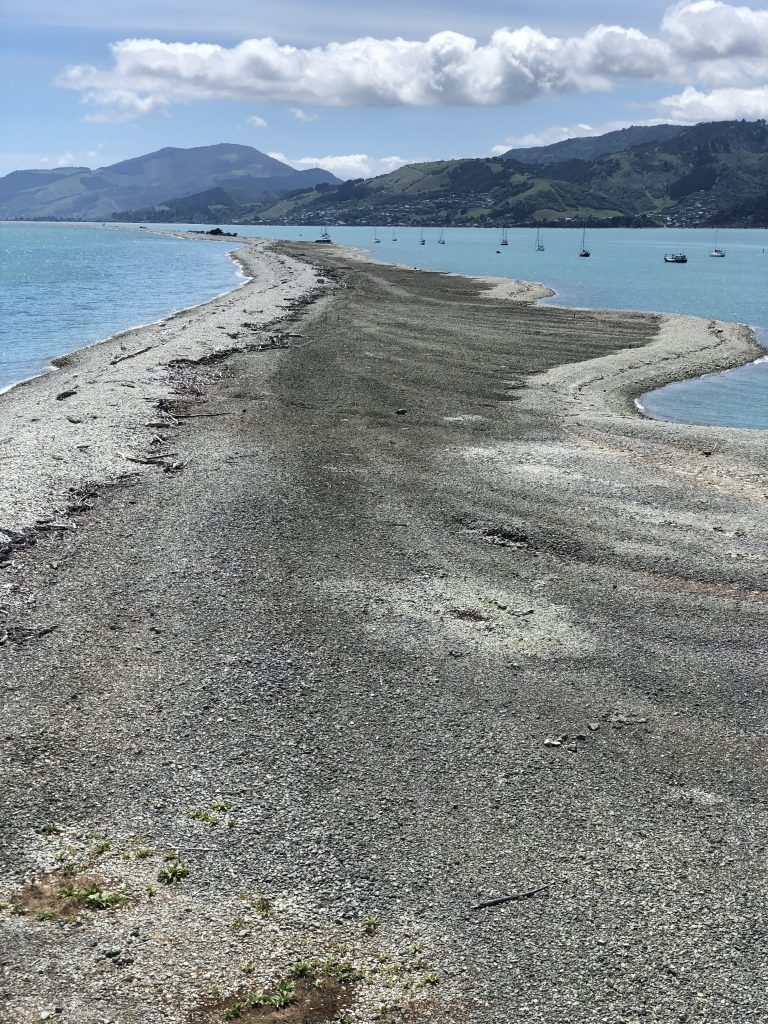 Sand bank in Nelson New Zealand