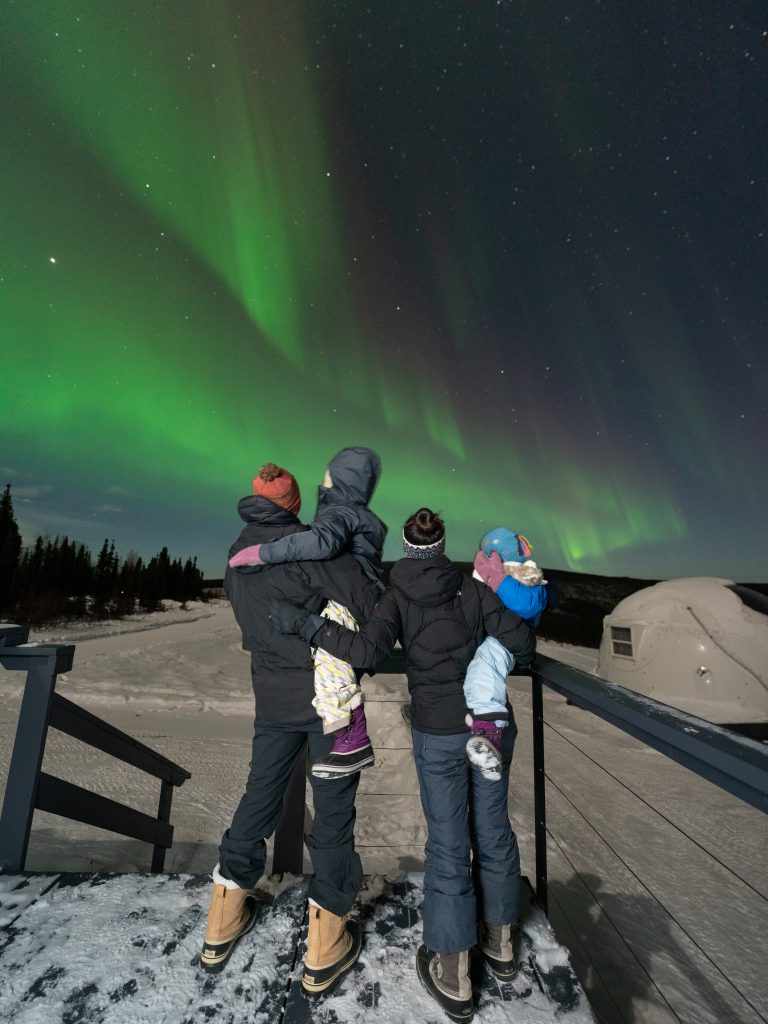 How to See the Northern Lights with Kids in Fairbanks, Alaska