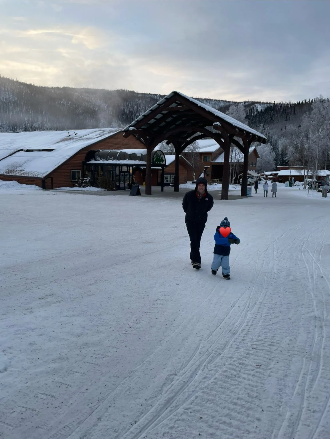 Chena Hot Springs with kids in Alaska