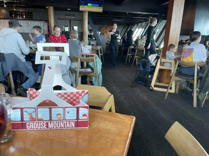 Kid box at Altitudes Bistro in Grouse Mountain Vancouver Canada