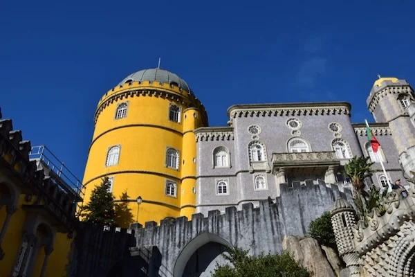 Pena Palace entrance Sintra